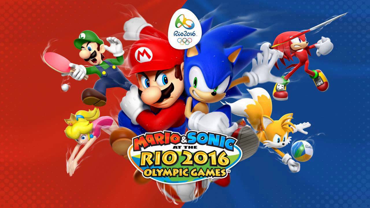 Slider Super Mario 64 Classic Mario Sonic at the Rio 2016