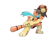 "Shiny Grandon.png", with the original color schemes of Mario and Fred Flintstone.