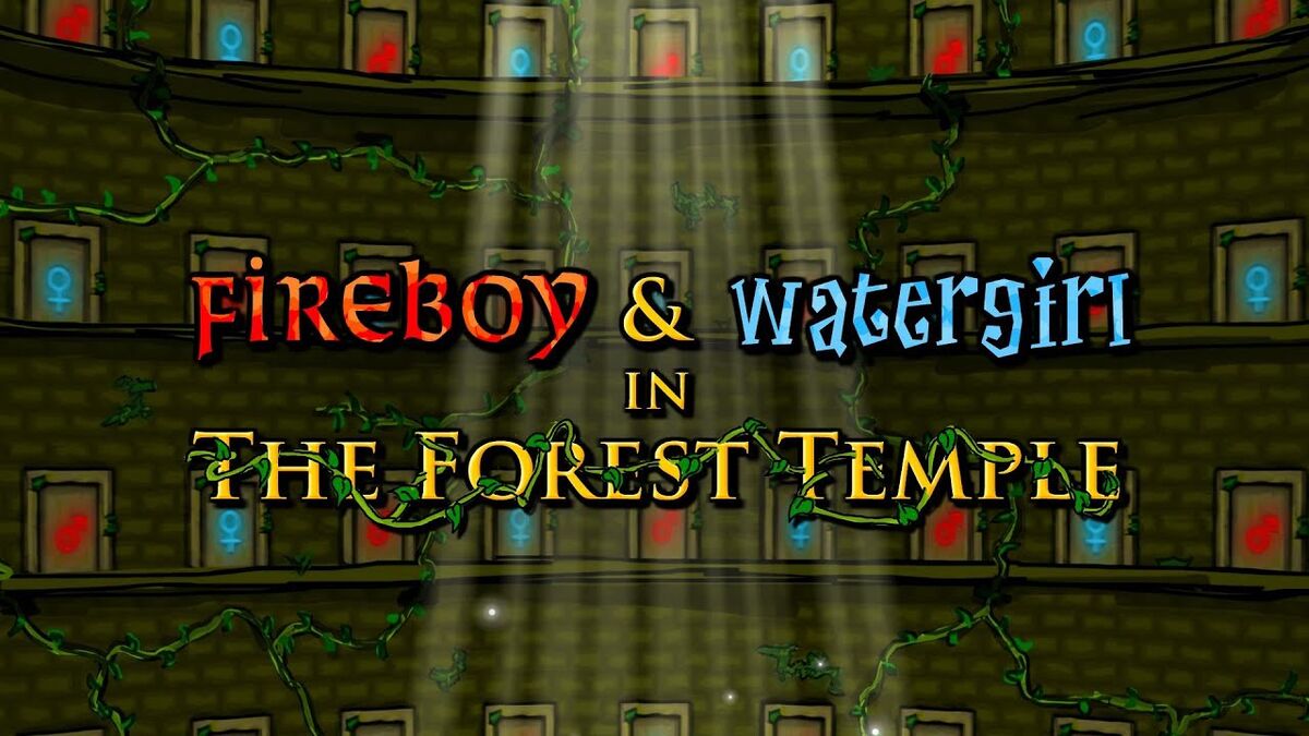 Fireboy And Watergirl Forest Temple, No Ads