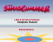 The program's title screen.