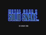 Zanzibar Breeze - Metal Gear 2: Solid Snake