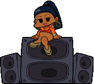 FNFLadyGF.gif (1,014 KB) Lady as Girlfriend from the rip "Tutorial (Beta Mix) - Friday Night Funkin'".