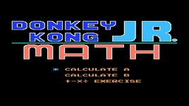 Donkey Kong Jr. Math