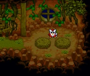 A Delibird standing in for the goat on the rip "Goodnight - Pokémon Mystery Dungeon: Explorers of Time & Darkness".