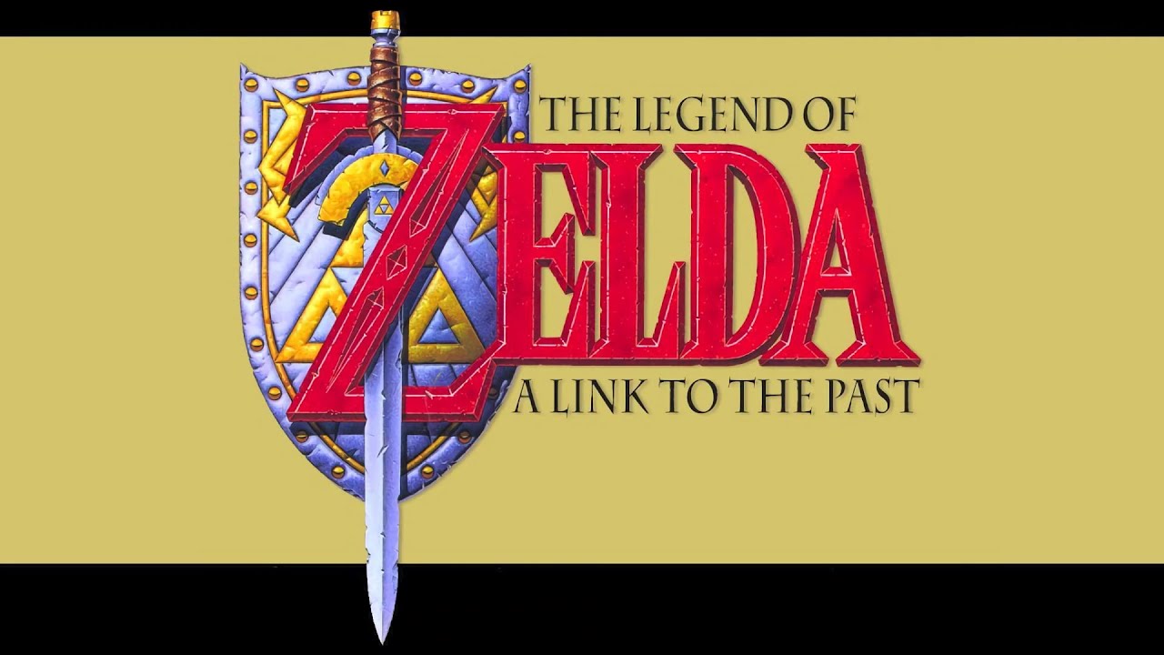 The Legend of Zelda: A Link to the Past Limited Edition Title Screen Print