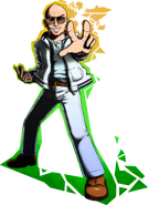 Pitbull's old image from the Mojo.