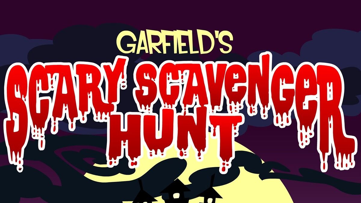 Garfield's Scary Scavenger Hunt - Friv Games  Scary scavenger hunt,  Childhood games, Garfield