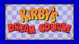 Kirby's Dream Course