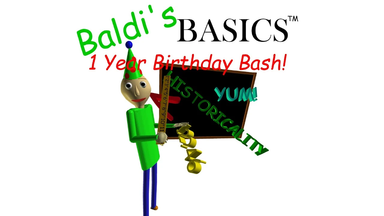 Sound Baldi S Basics Birthday Bash Siivagunner Wiki Fandom