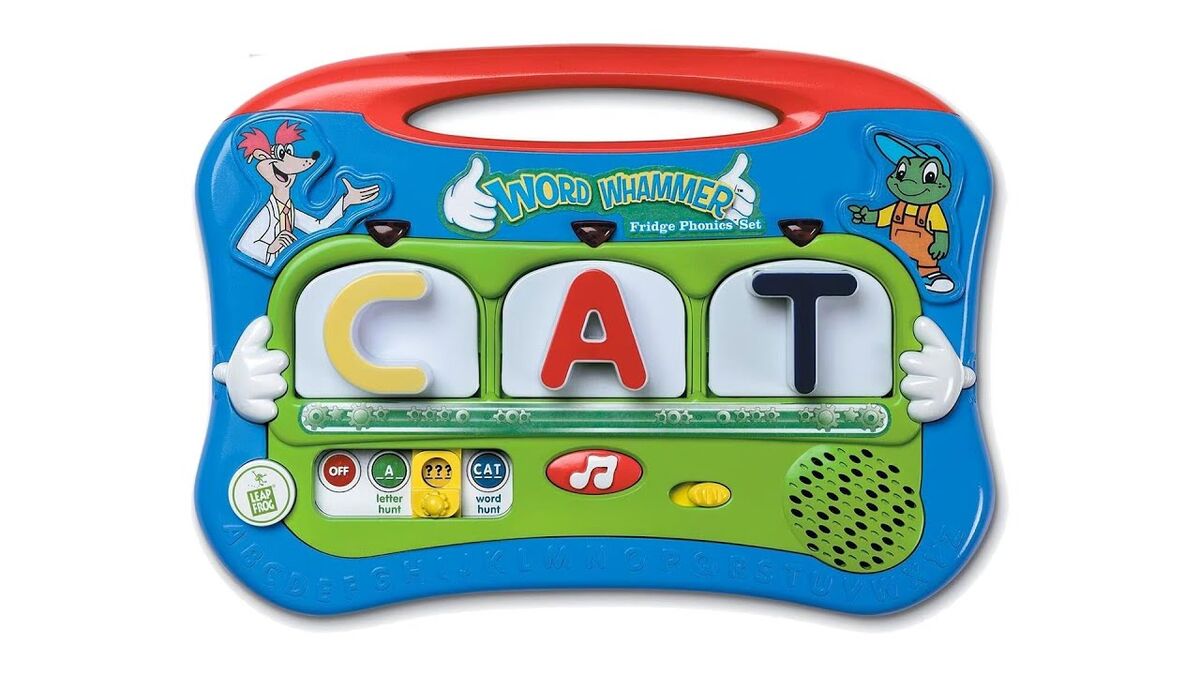 Leapfrog word whammer cheap fridge phonics walmart