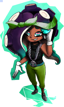 Off the Hook (ft. Harmony) portraits for SiIvaGunner's 7th anniversary art  collab! Link in replies! : r/splatoon