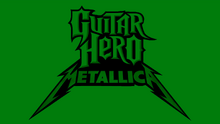 Guitar Hero Metallica green