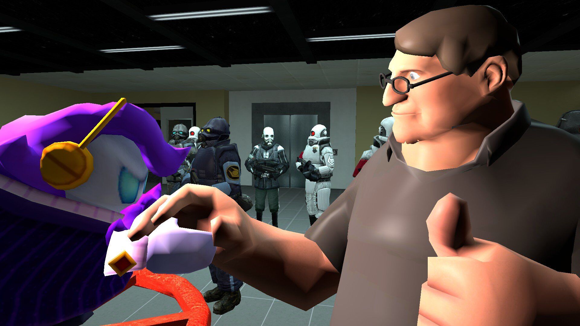 Tweet Gabe Newell @OfficialNewell you're fired for caring about the fans.  Team Fortress 2@ @TeamFortress