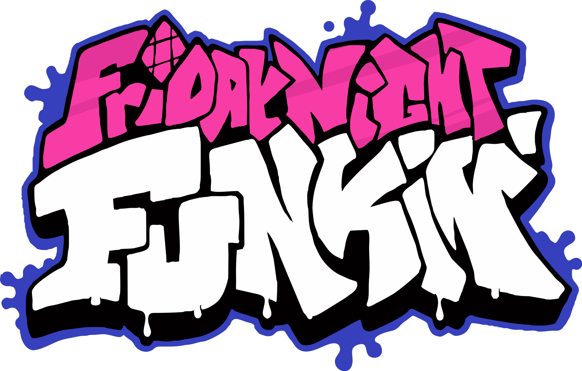Browser Games - Friday Night Funkin' - Friday Night Funkin' X Newgrounds  Logo - The Spriters Resource