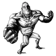 Mr. Incredible, by mBluett. Featured in the 7th Anniversary Collage.