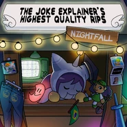 The track file featured using OpenMPT on the album cover for The Joke-Explainer™ 7000's Highest Quality Rips: Nightfall.