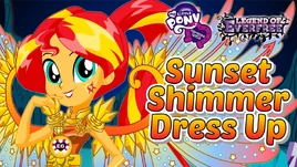Sunset Shimmer Dress Up