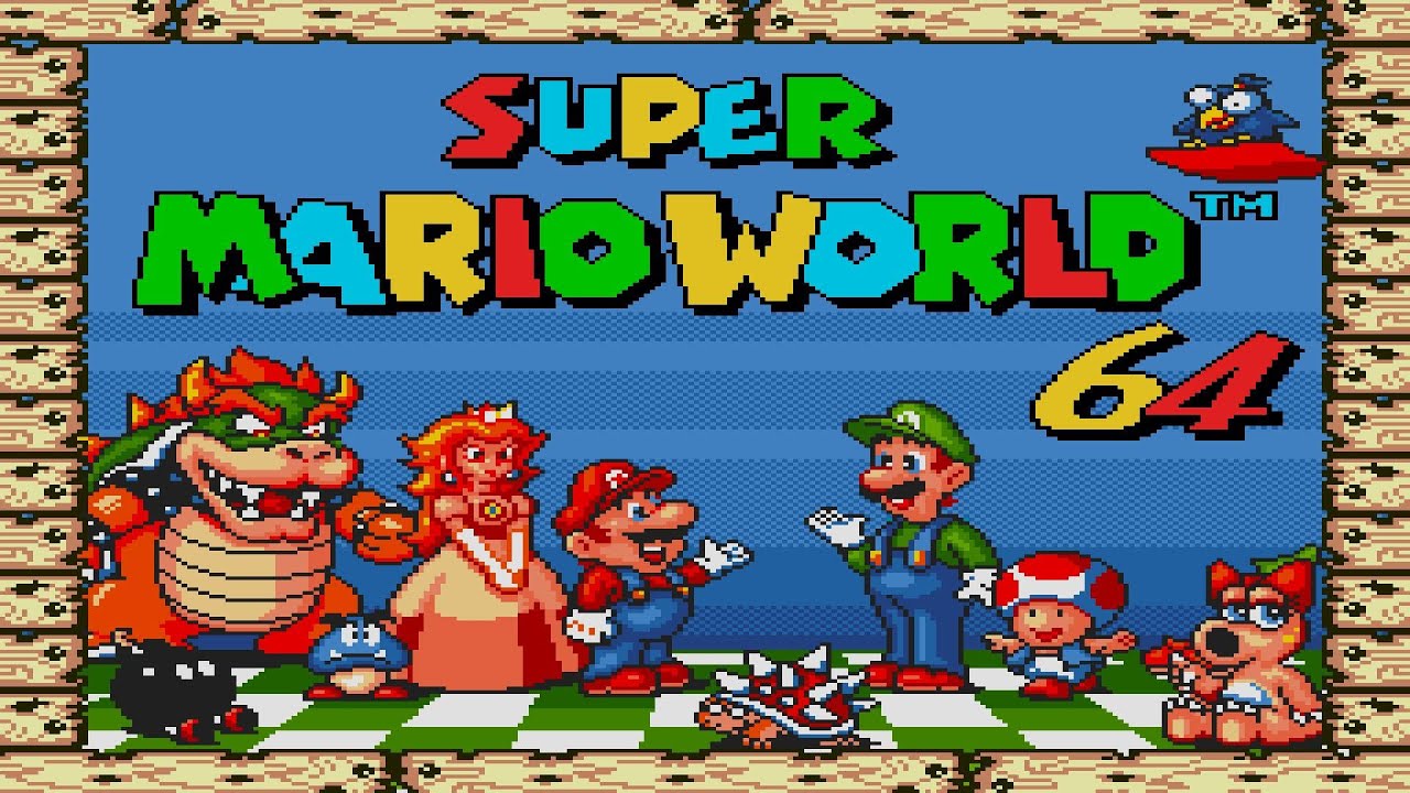 Mario vs. Sonic.exe 2 (SNES)  Snes classic, Super mario world