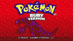 They did the theme in GBA Pokemon Sapphire/Ruby audio too - Imgflip