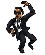 Will Smith as Agent J. by duuzu seen on the 7th Anniversary Collage.