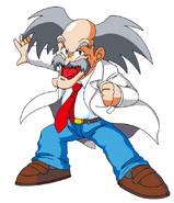 Dr. Wily in Mega Man 10.