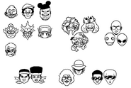 Early icon concepts (Dead Line)