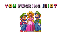 YOU FUCKING IDIOT