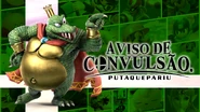 King K. Rool (Aviso de Convulsão / Putaquepariu). Used in "Gang-Plank Galleon (PAL-M Version)".