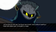 Meta Knight introducing himself.