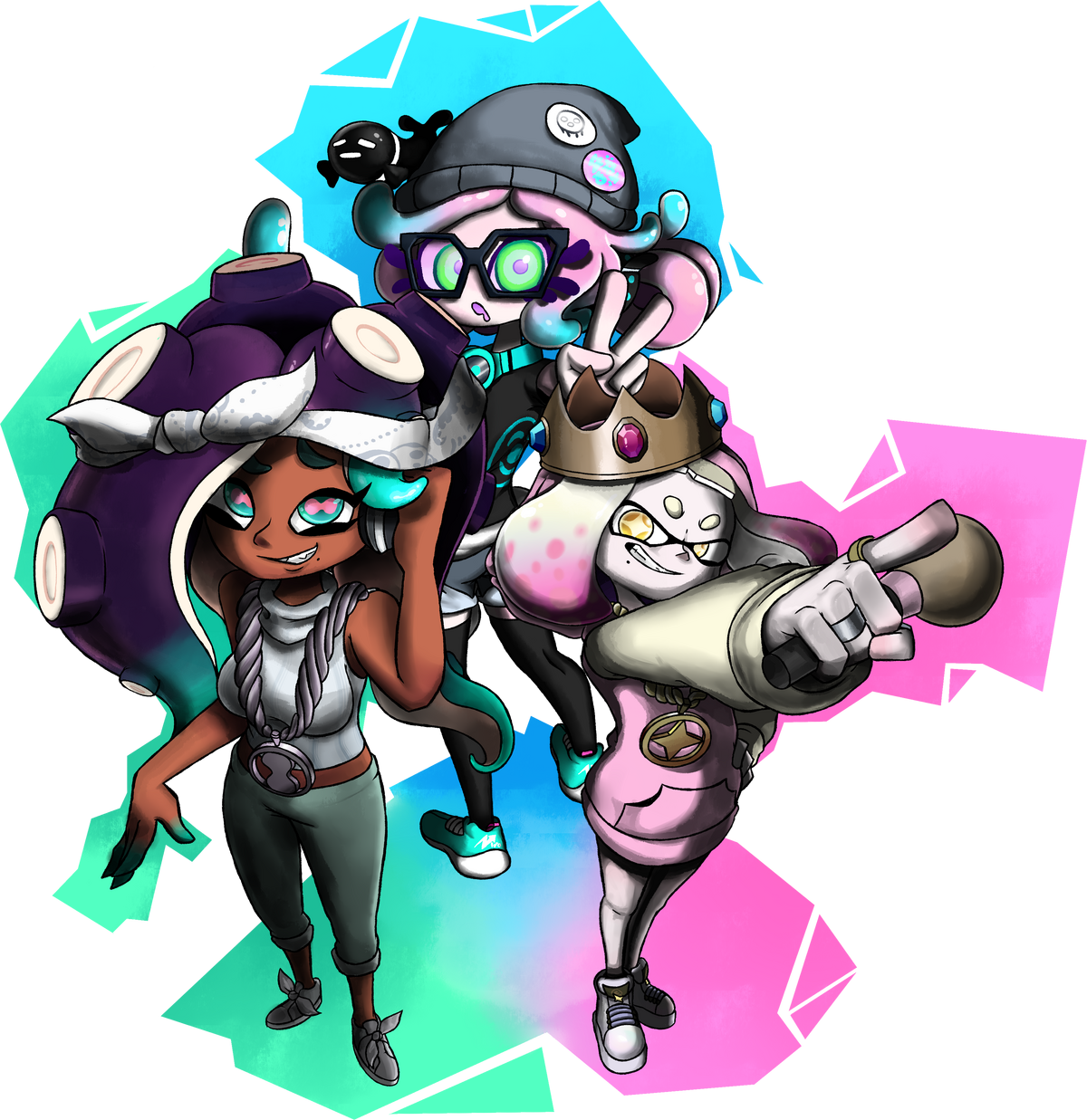 Off the Hook (ft. Harmony) portraits for SiIvaGunner's 7th