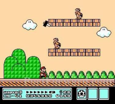 Getting Over It“ in „Super Mario Bros.“ - Hammer Game-Mashup