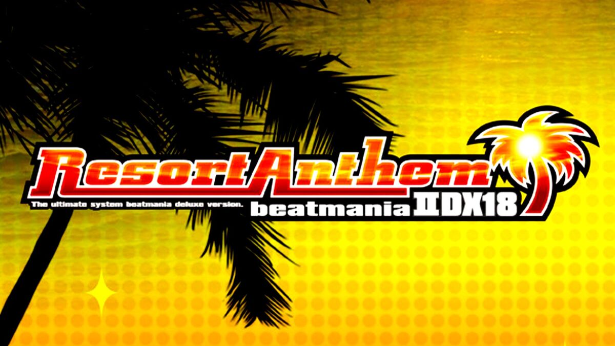 beatmania IIDX 18 Resort Anthem B1ポスター - ポスター
