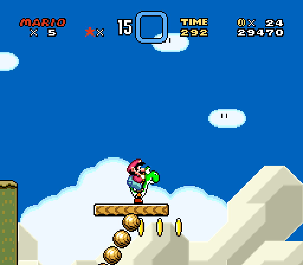 Verdade cruel: Mario soca Yoshi em Super Mario World