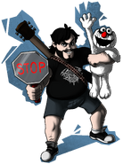 "Brutal Jack & Metal Elmo" alternate costume by AndDrew.