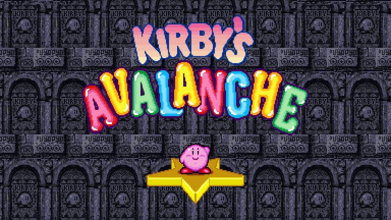Nintendo SNES Kirby's Avalanche Video Games for sale