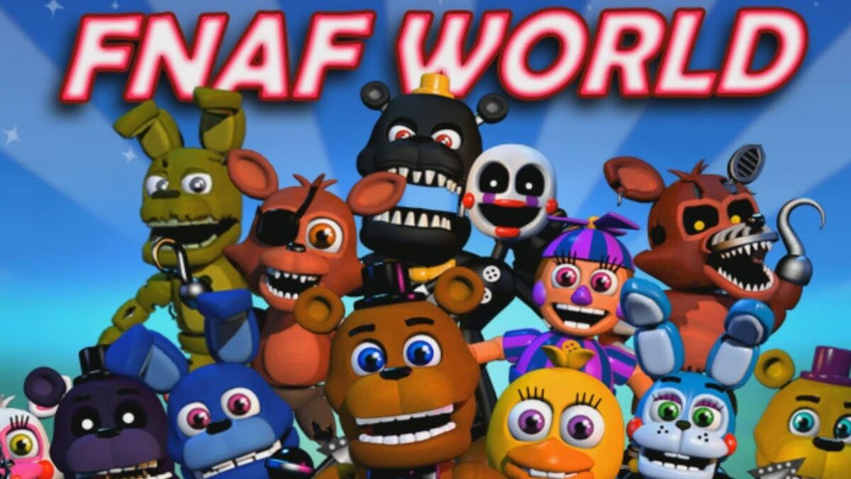 FNAF World full game - Five Nights at Freddy's World game