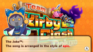 The Joke-Explainer™ 7000 dressed as Magolor in "Magolor's Shoppe - Team Kirby Clash Deluxe".