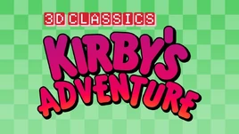 3D Classics- Kirby's Adventure