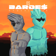 SiIvaGunner and the SiIva A.I. in the cover of Os Barões da Qualidade.