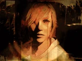 Heather's face on the save screen in Silent Hill 3.