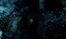 Eva's remains are dug up.