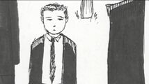 Intro animatic of young Travis at his father's funeral.