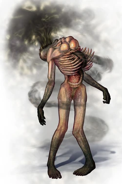 Concept art with arms.