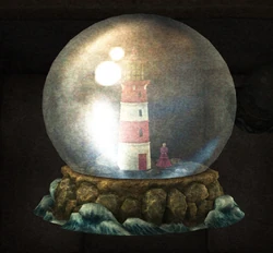 Lighthouse memento.