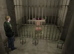 Maria in the cell after her death.