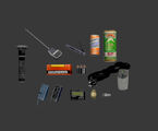 Some of unused items.