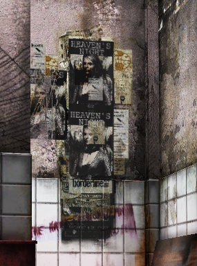 This wall drawing in Silent Hill 2 never fails to amuse me. : r
