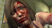 Eileen bleeds to death on the floor.