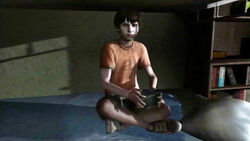 Joshua in the Smile ending.