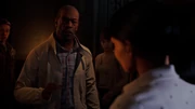 Confronting Rachel for the ritual.